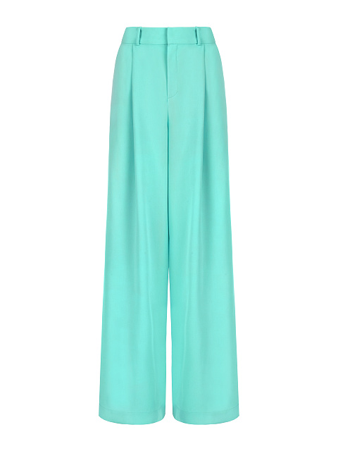 Turquoise Palazzo Pants, 1