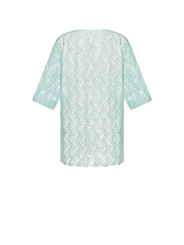 Mint mohair children's cardigan, 2