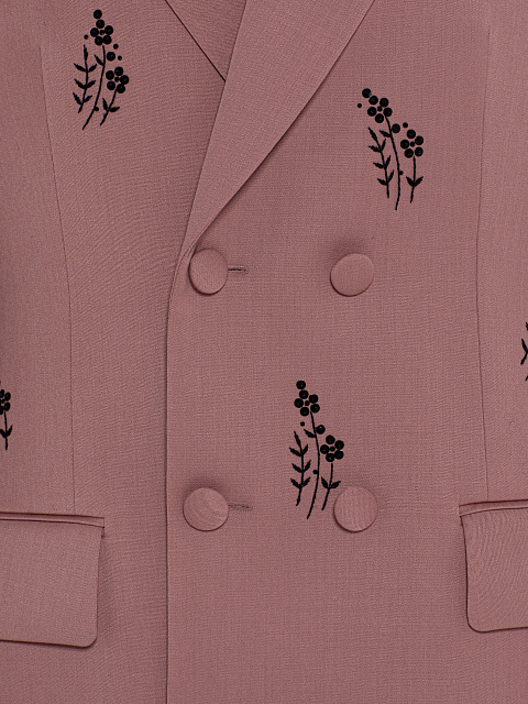 Embroidered blazer, 4 Embroidered blazer, 4