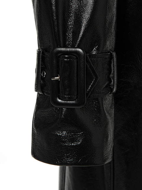 Leather trench coat, 3