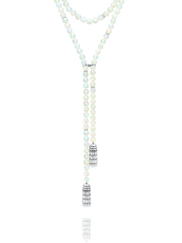White Gold & Diamond & Opal Belt-Necklace, 2