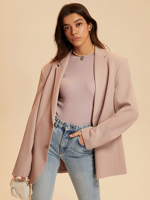 Pink oversized blazer, 11