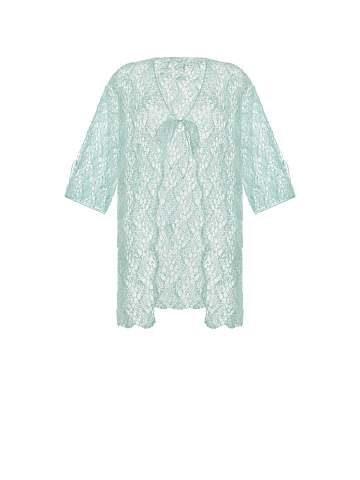 Mint mohair children's cardigan, 1