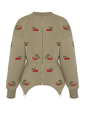 Peplum sweatshirt, 2