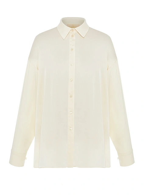 Milky oversized blouse, 1