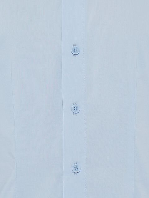 Light Blue Poplin Shirt Dress, 3