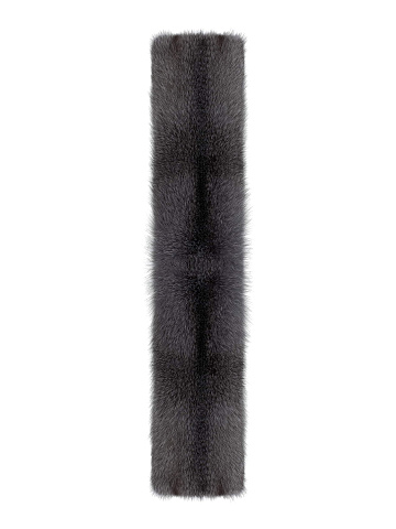 Fox fur scarf, 1