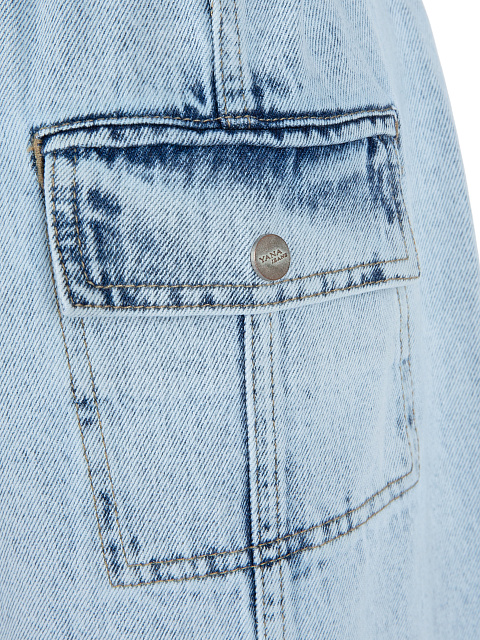 Light Blue Denim Jumpsuit, 6