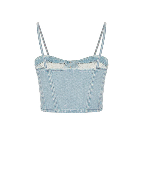 Light Blue Denim Top, 2