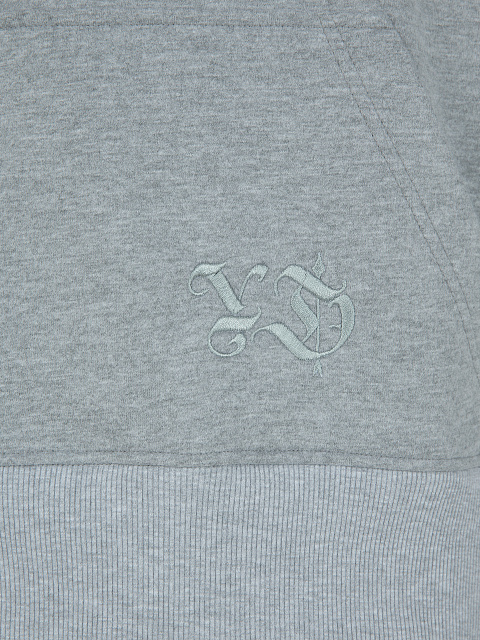 Grey Jersey Set With Lily Embroidery, 6