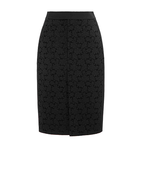 Black jacquard skirt, 1 Black jacquard skirt, 1