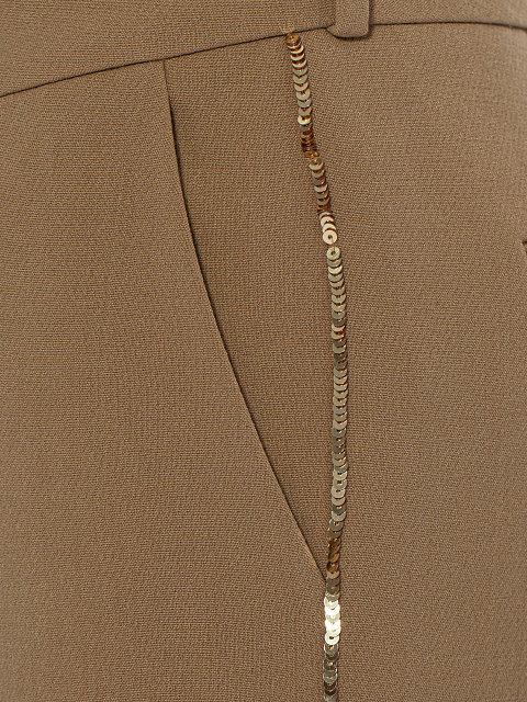 Brown Sequins Pant Suit, 7