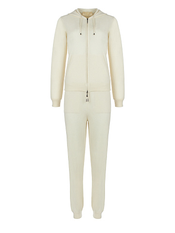 White Cashmere Tracksuit, 1