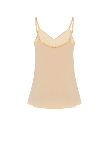 Light beige silk top, 2