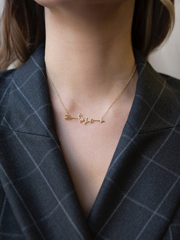 Yellow Gold & Diamonds "Hope" Necklace, 2