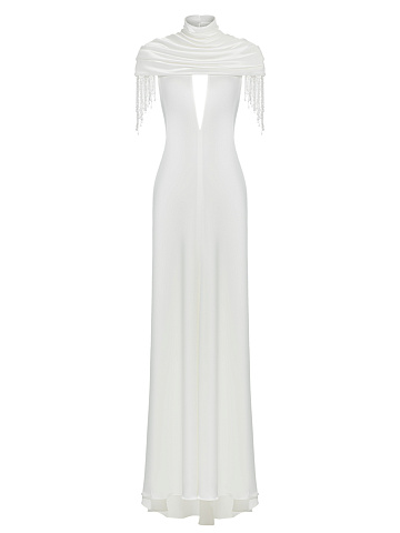 White maxi dress, 1