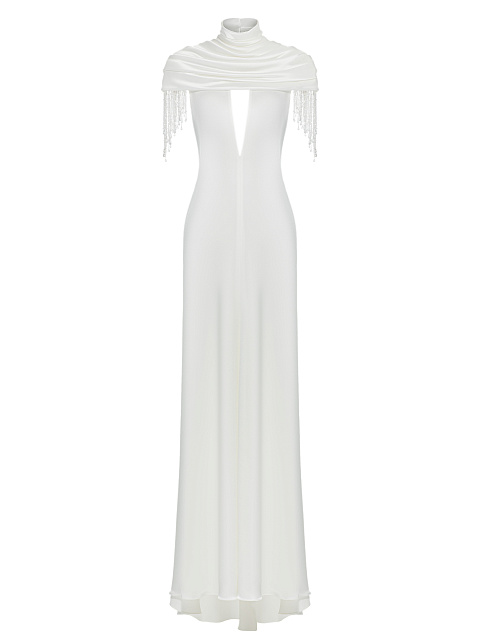 White maxi dress, 1