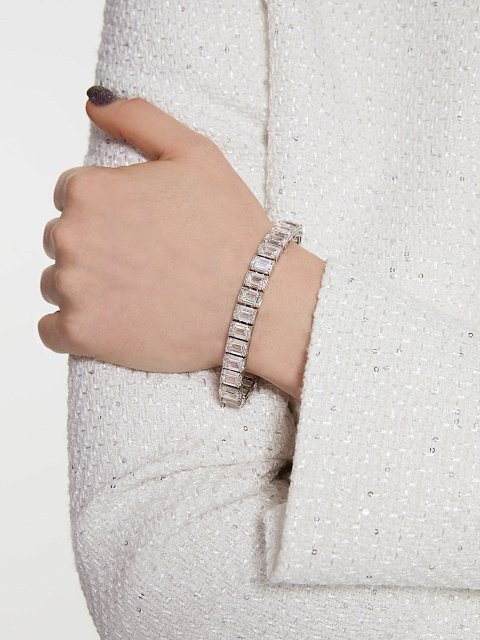 White gold bracelet with diamonds, 2
