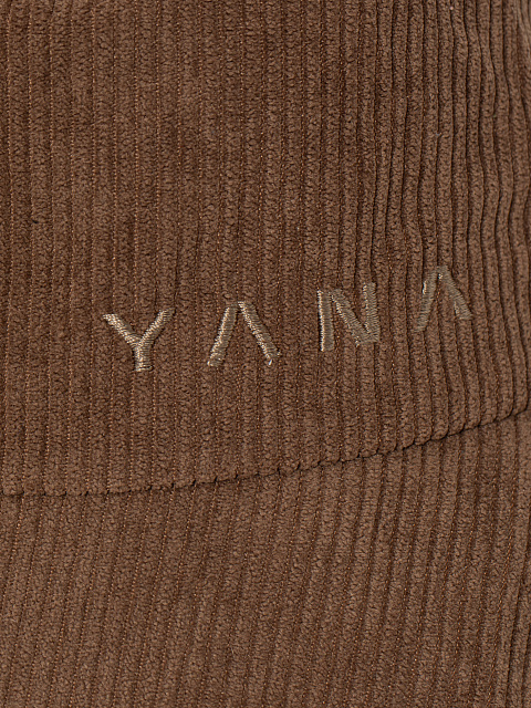 Chocolate Embroidery Corduroy Bucket Hat, 3 Chocolate Embroidery Corduroy Bucket Hat, 3