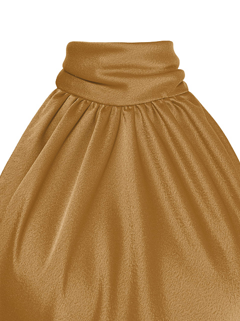 Gold-tone maxi dress, 3 Gold-tone maxi dress, 3