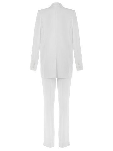 Optic White Trouser Suit, 2