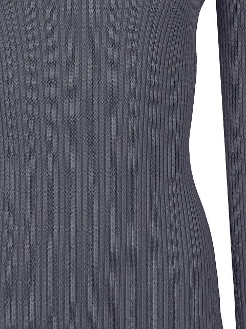 Dark Green Rib Knit Turtleneck Mini Dress, 3 Dark Green Rib Knit Turtleneck Mini Dress, 3