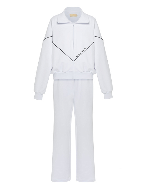White Fleece Tracksuit, 1 White Fleece Tracksuit, 1
