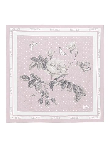Pink Crush print scarf, 1