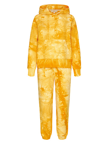 Orange Tie-Dye Jersey Suit, 1