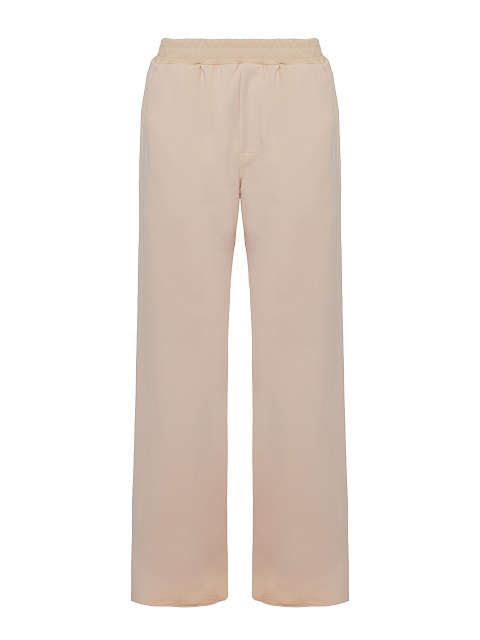 Tonal Embroidery Bad Girls Club Light Beige Jersey Set, 3