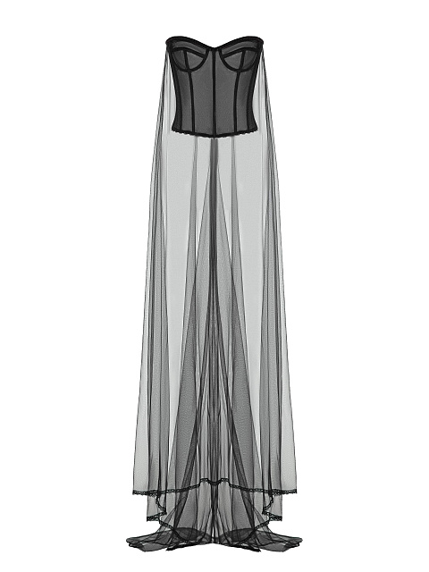 Corset with tulle, 1