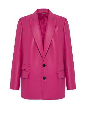 Bright Pink Leather Jacket, 1