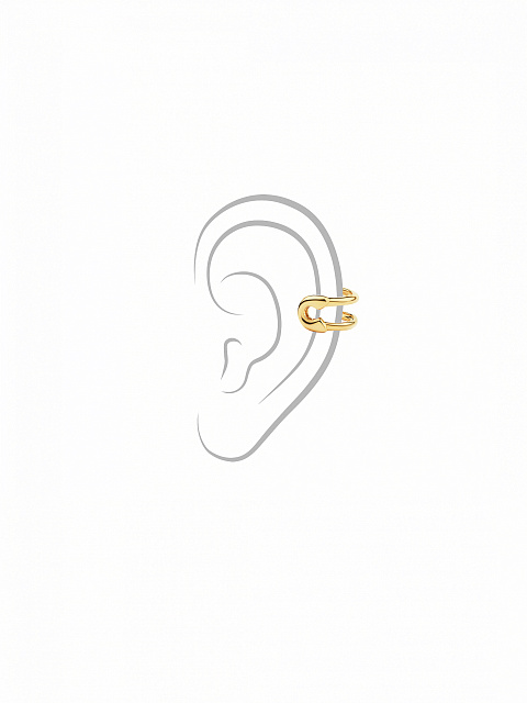 Gold Ear Cuff, 2