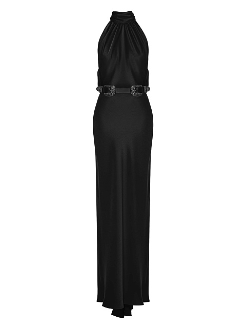 Black maxi dress, 1