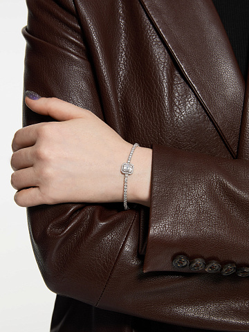 White gold bracelet with diamonds, 2