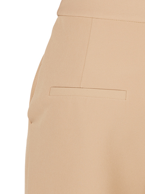 Beige Double-Breasted Peplum Pantsuit, 5 Beige Double-Breasted Peplum Pantsuit, 5