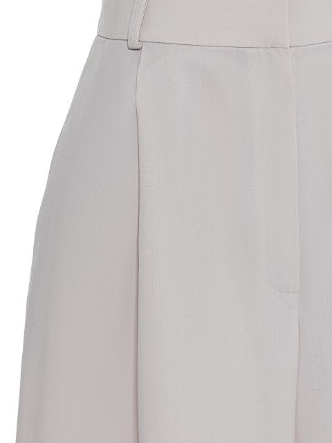 Wide-leg Grey Suit Trousers, 3