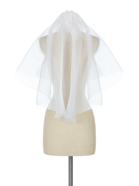 Love Is Forever Short White Veil, 2
