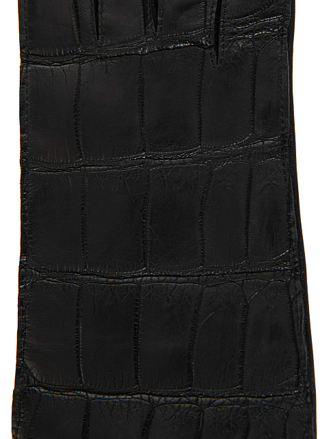 Crocodile leather gloves, 3 Crocodile leather gloves, 3