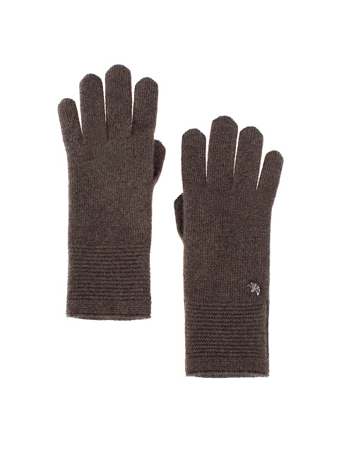 Brown Cashmere Gloves, 1