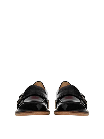 Black Patent Leather Loafers, 2