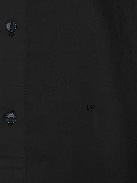 Black cotton shirt, 4