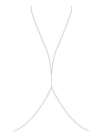 White Gold & Diamonds Body Chain, 1