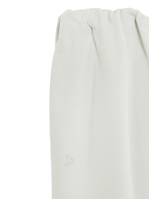 Milk-colored fleece sweatpants, 3