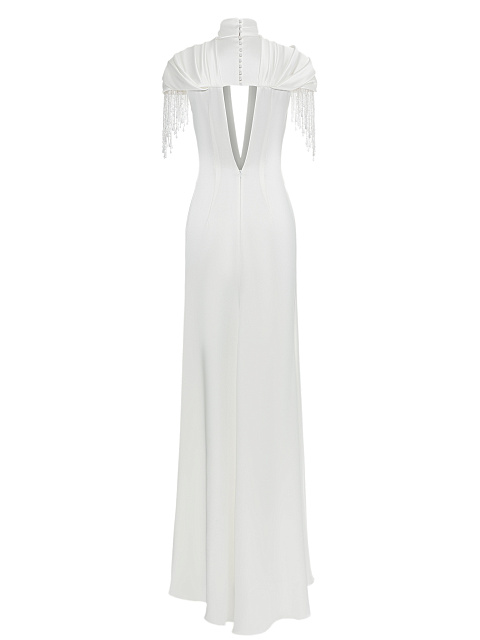 White maxi dress, 2