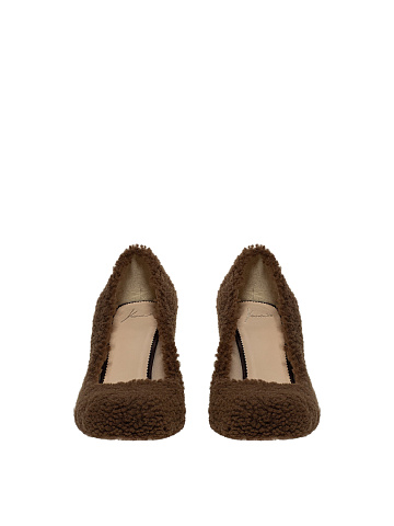 Brown Sheepskin Shoes, 2