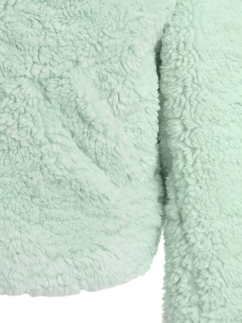 Mint Cropped Faux Fur Coat, 3 Mint Cropped Faux Fur Coat, 3