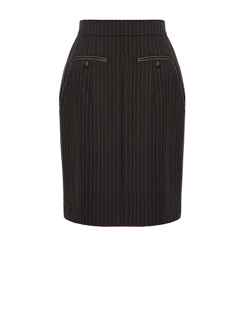 Grey striped skirt, 2 Grey striped skirt, 2