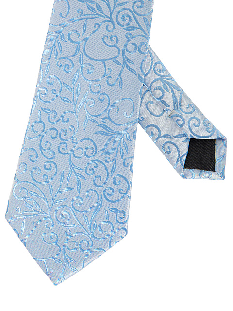 Light Blue Floral Pattern Tie, 3