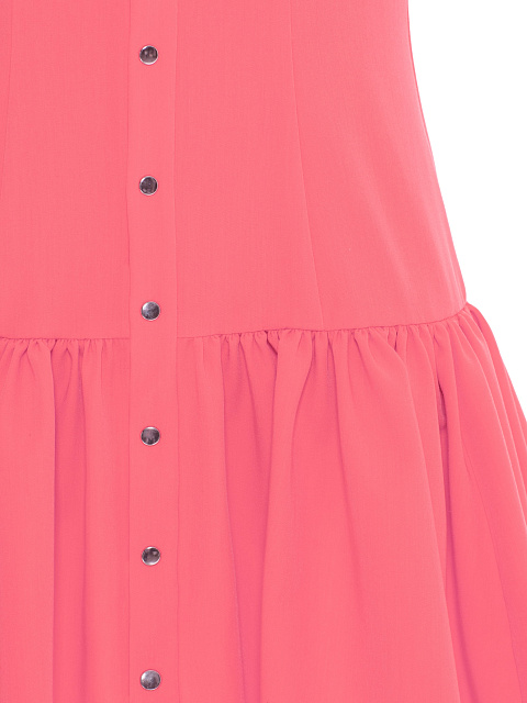 Pink viscose mini dress, 3